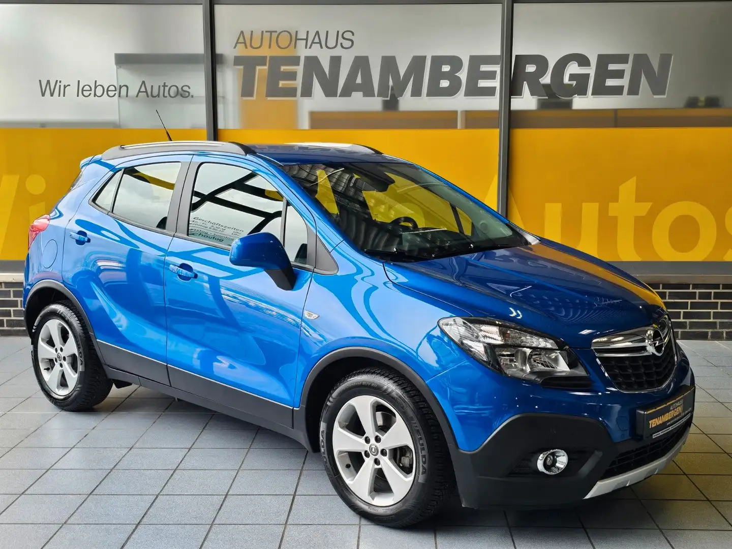 Opel Mokka X Kamera PDC Navi. Blau - 1