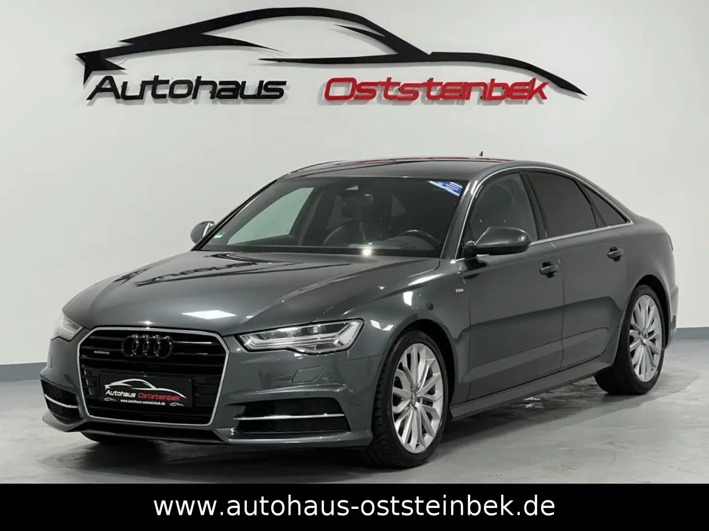Audi A6 3.0 TDI QUATTRO/S-LINE/NAVI/LED/MMI/HEAD-UP/ Grau - 1