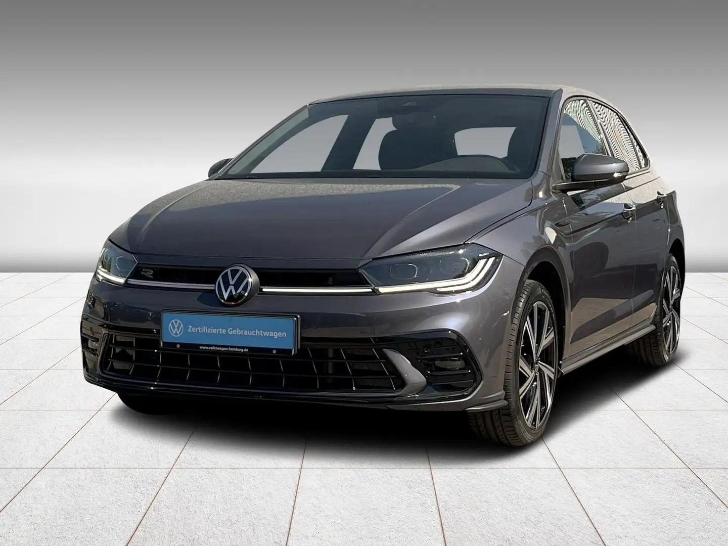 Volkswagen Polo R-Line 1.0 TSI DSG LED/NAVI/KAMERA/SITZHZG. Grau - 2
