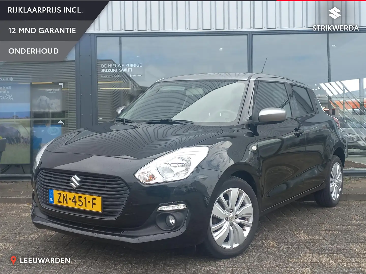 Suzuki Swift 1.2 Select Android auto/ Apple CarPlay Noir - 1