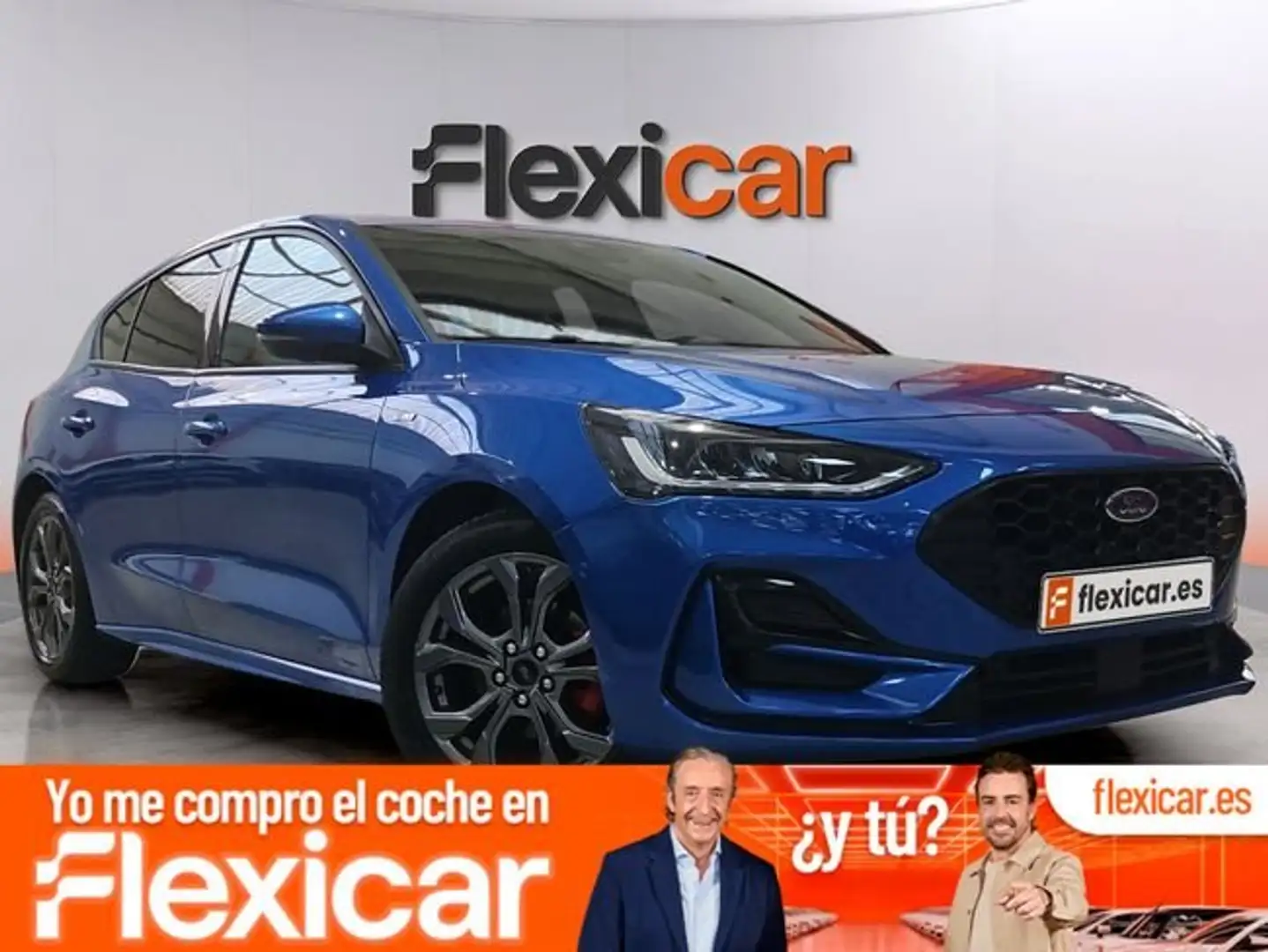 Ford Focus 1.0 Ecoboost MHEV 92kW ST-Line Azul - 1