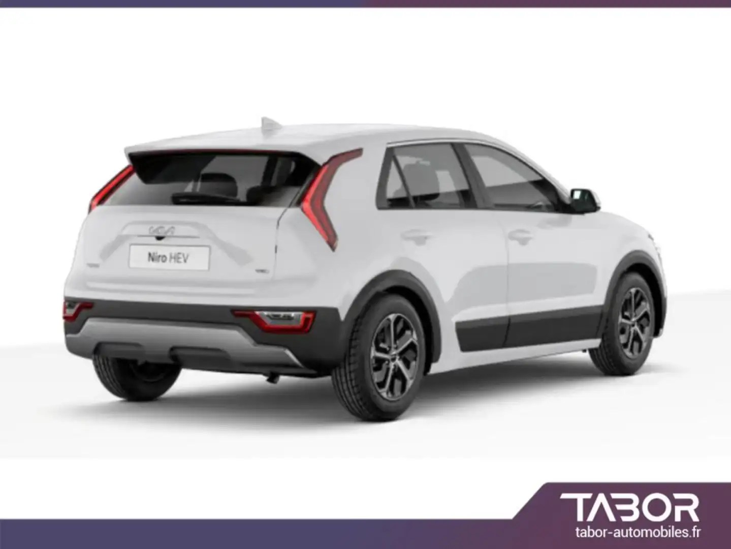 Kia Niro 1.6 Hybrid 130 DCT GPS SHZ Cam Radars Weiß - 2