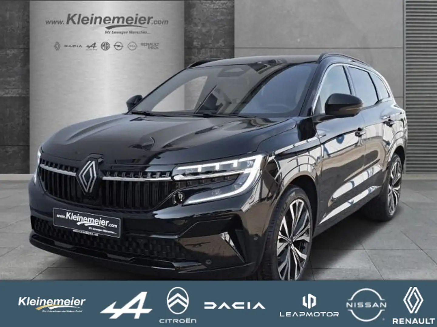 Renault Espace E-TECH Hybrid 200 Iconic Schwarz - 1