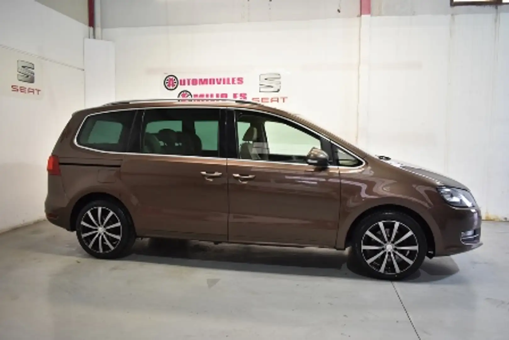 Volkswagen Sharan 2.0TDI Advance 170 Marrón - 2