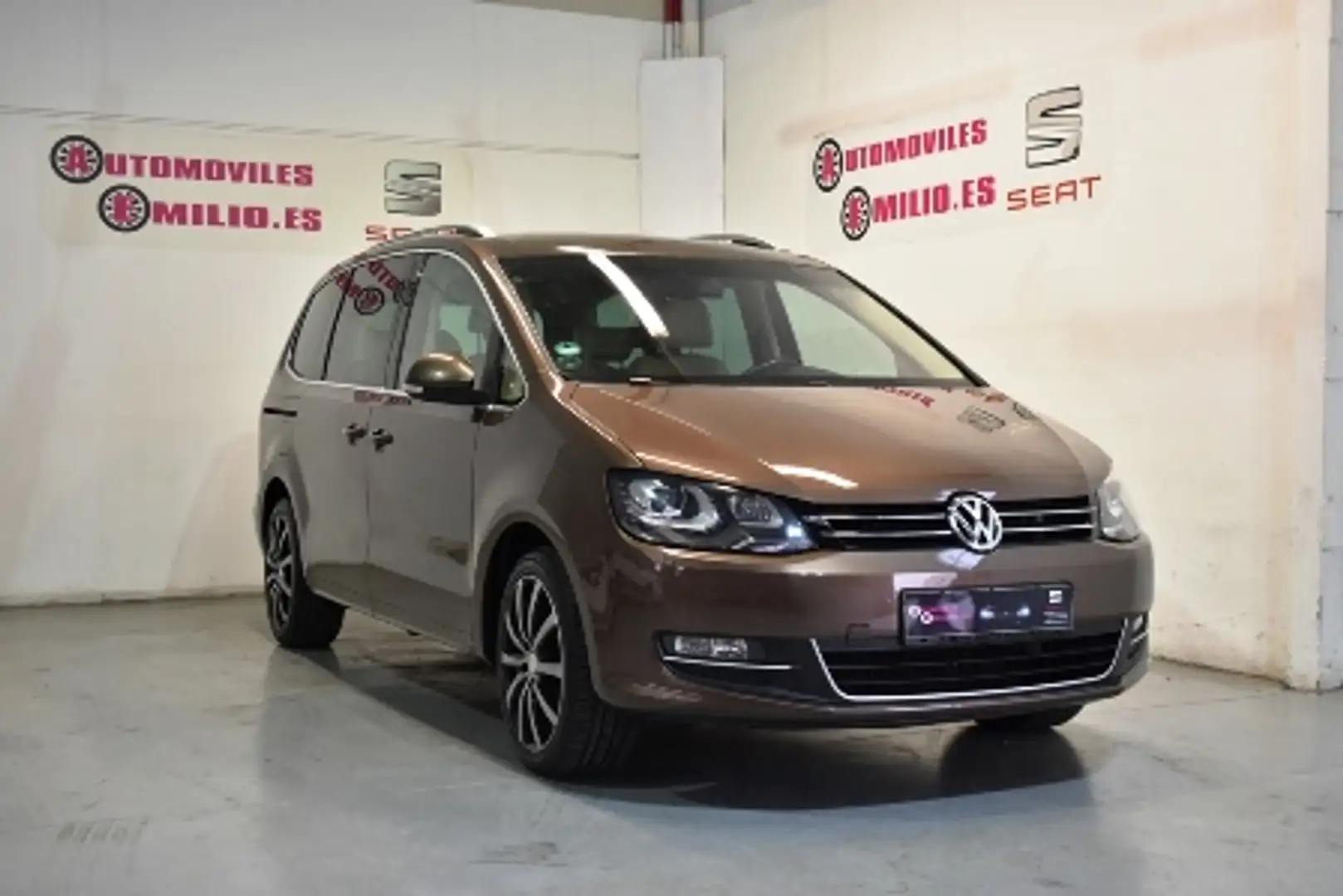 Volkswagen Sharan 2.0TDI Advance 170 Marrón - 1