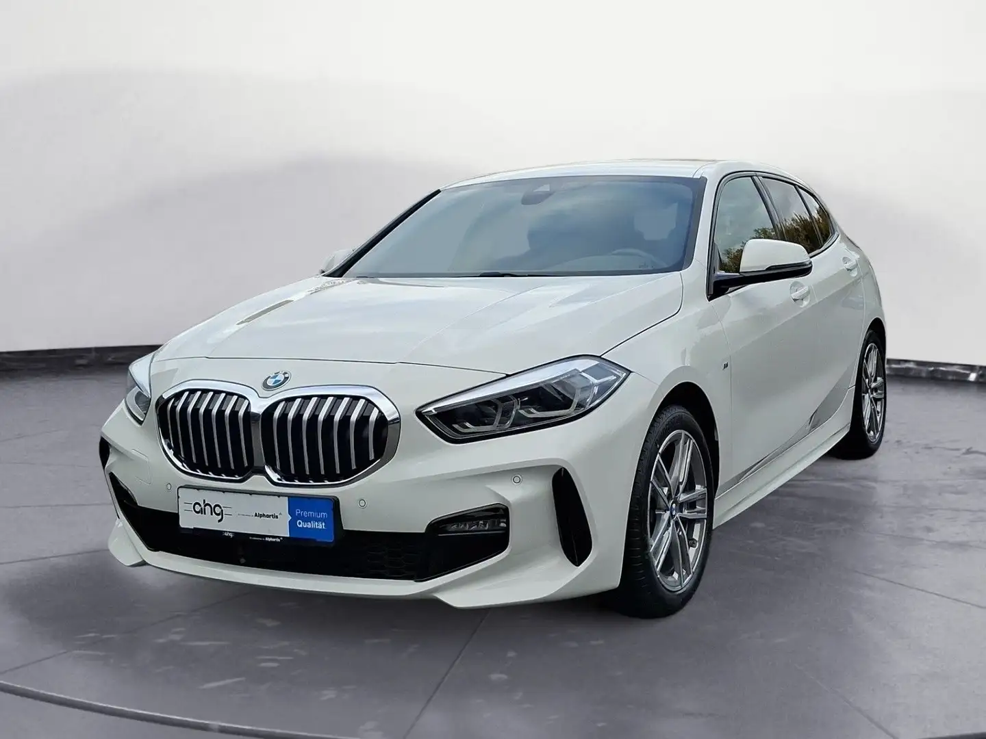 BMW 118 i Aut. M Sport Navi Klimaaut. Sportsitze PDC Weiß - 2