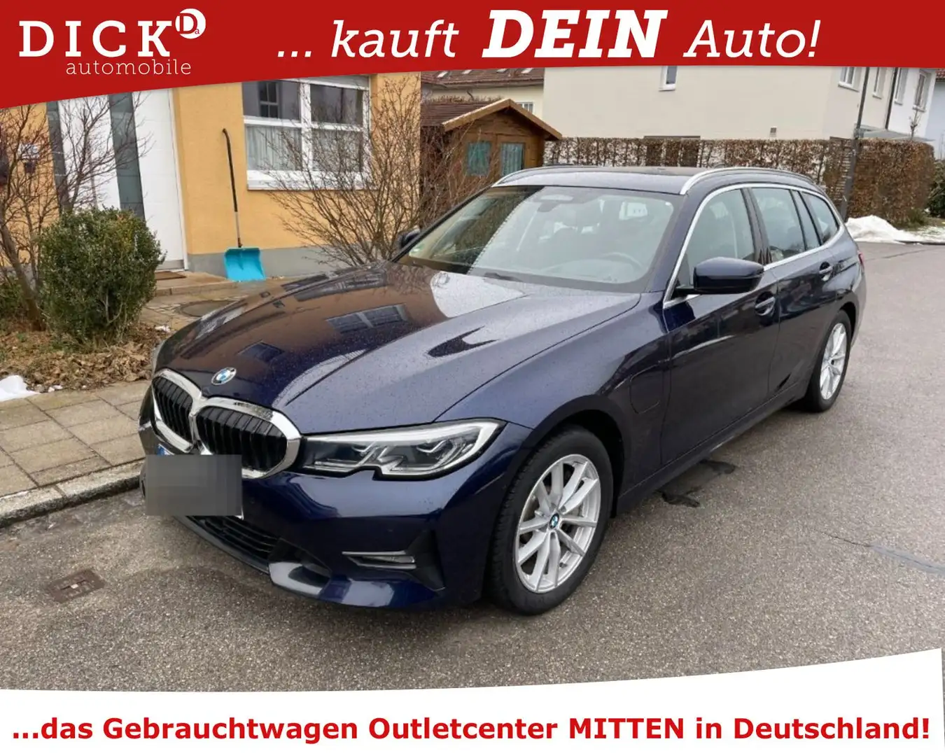 BMW 330 3 T Sport Line LASER/ACC/HUD/360°/KEY/VIRTU/8 Blau - 1