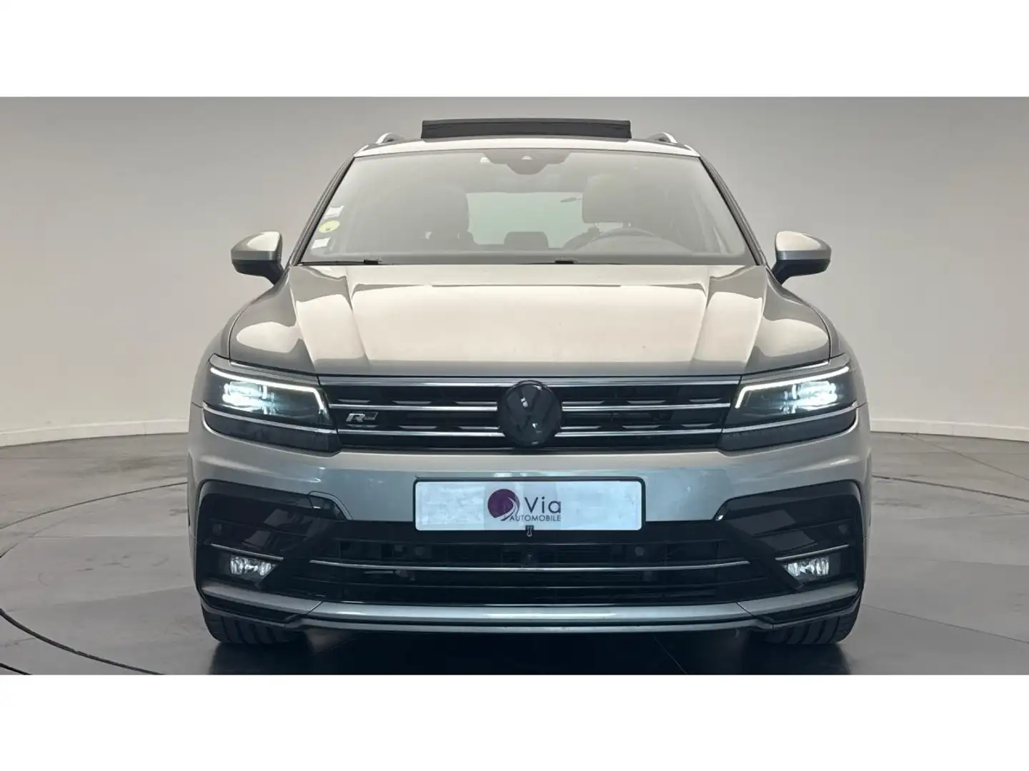 Volkswagen Tiguan R line 190 CARAT EXCLUSIVE 4 motion toit ouvrant/o Gris - 2