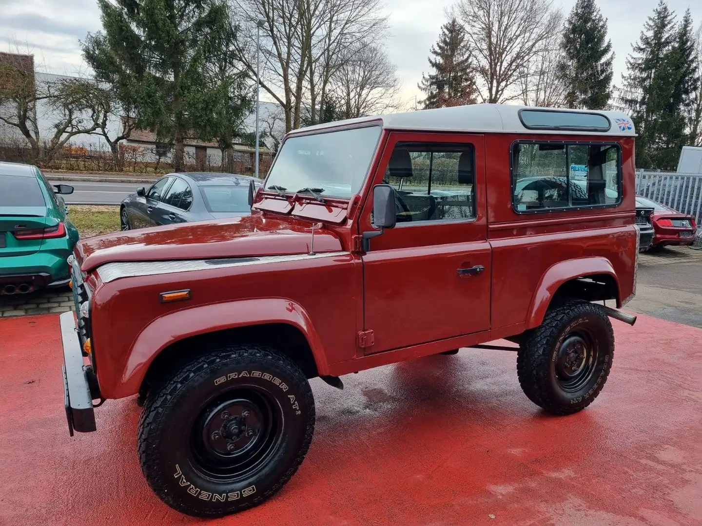 Land Rover Defender 90 300 Tdi Roşu - 1