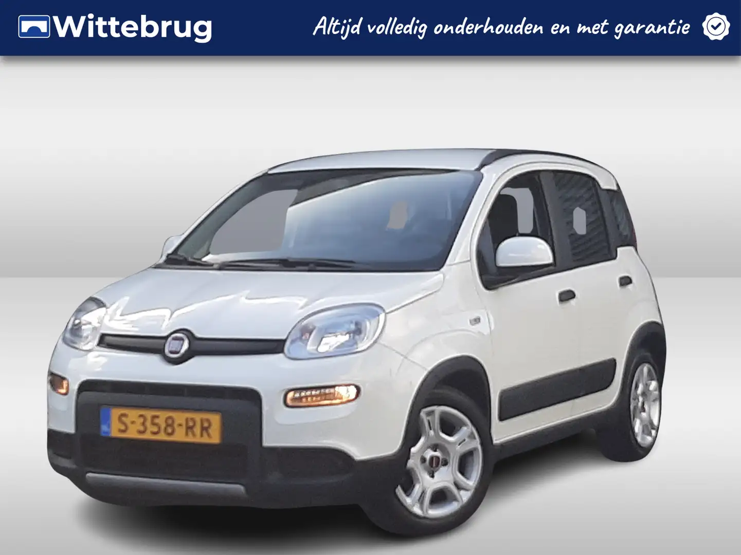 Fiat Panda 1.0 Hybrid City Life | Airco | Bluetooth | DAB | 5 Blanc - 1