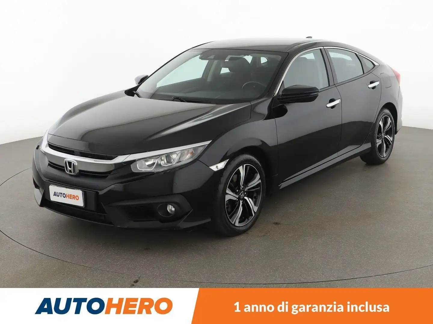 Honda Civic 1.6 DTEC Elegance Navi aut Nero - 1