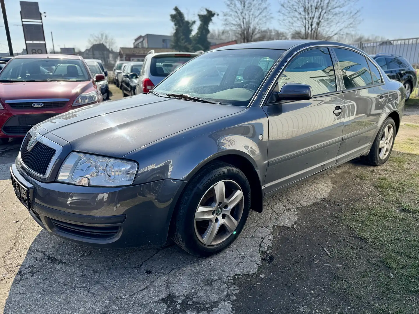Skoda Superb 2.0 Comfort/ 1.HAND Gris - 1