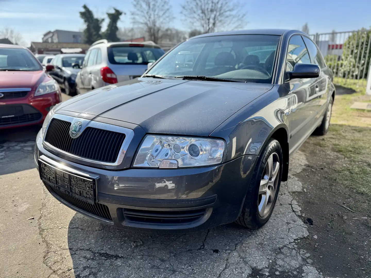 Skoda Superb 2.0 Comfort/ 1.HAND Gris - 2