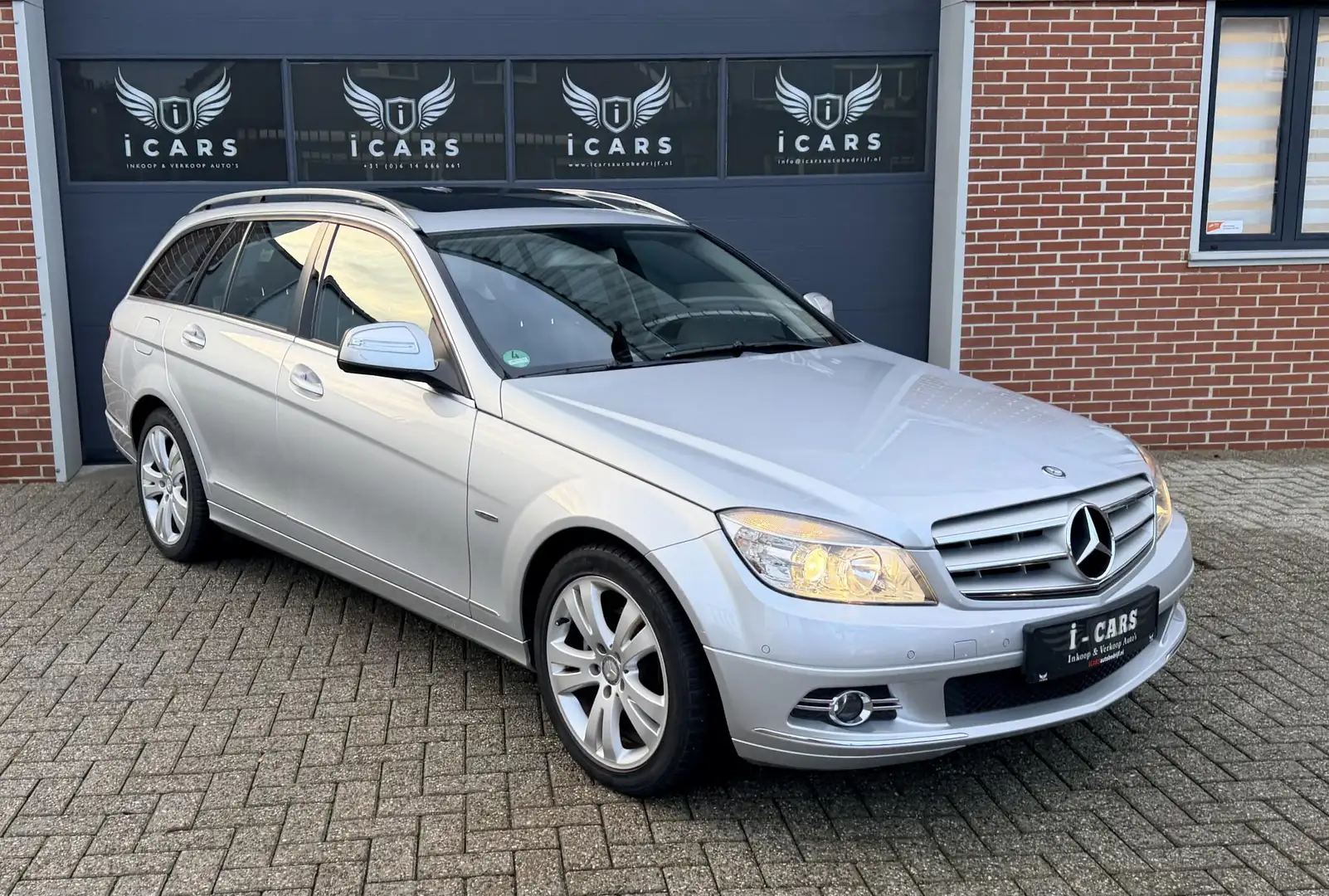 Mercedes-Benz C 180 Estate K Avantgarde 2e eig Dealer onderhouden Gris - 1