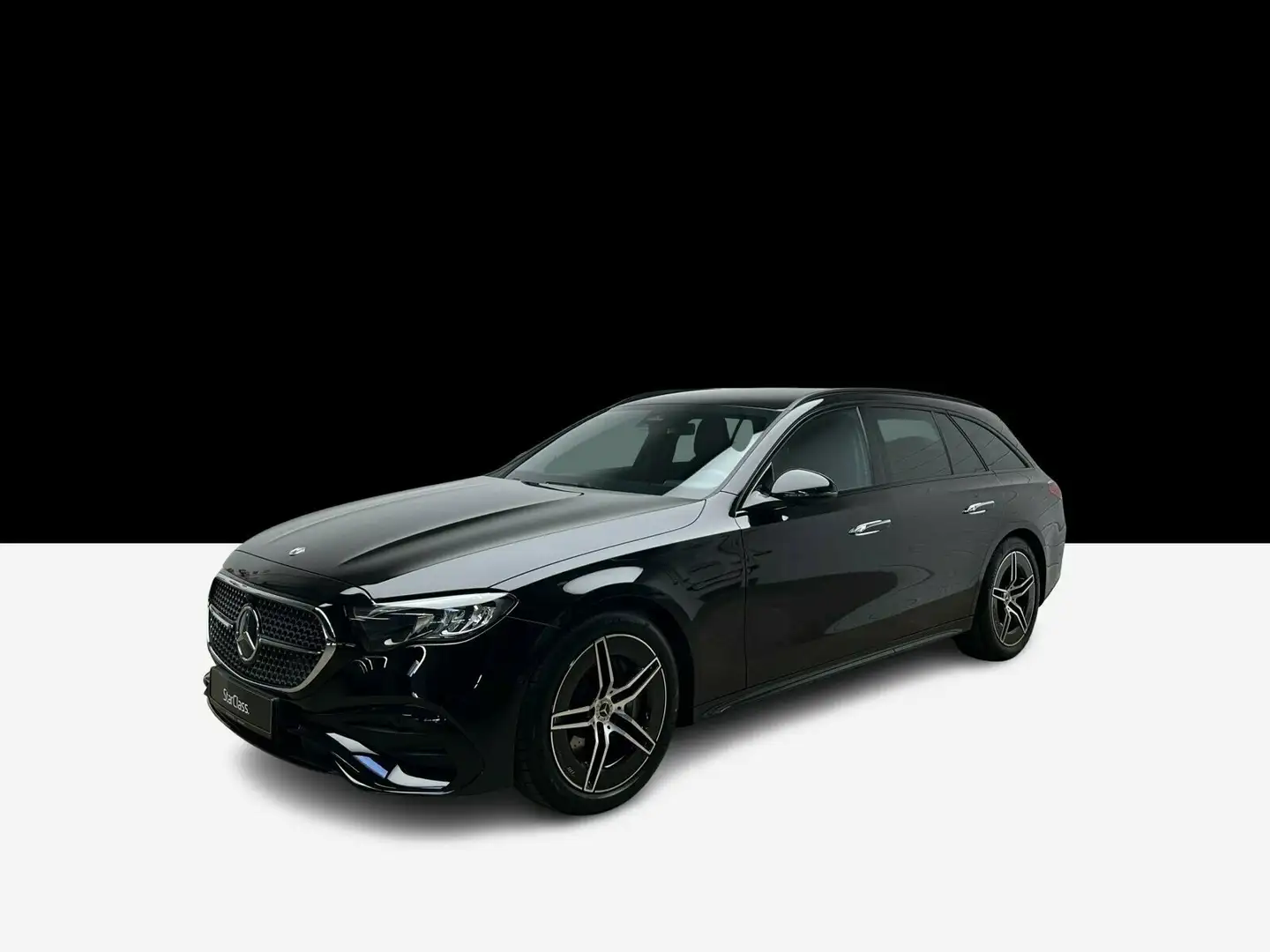 Mercedes-Benz E 220 E 220 d T AMG-Line LED+Distr+Night+Kamera Noir - 1