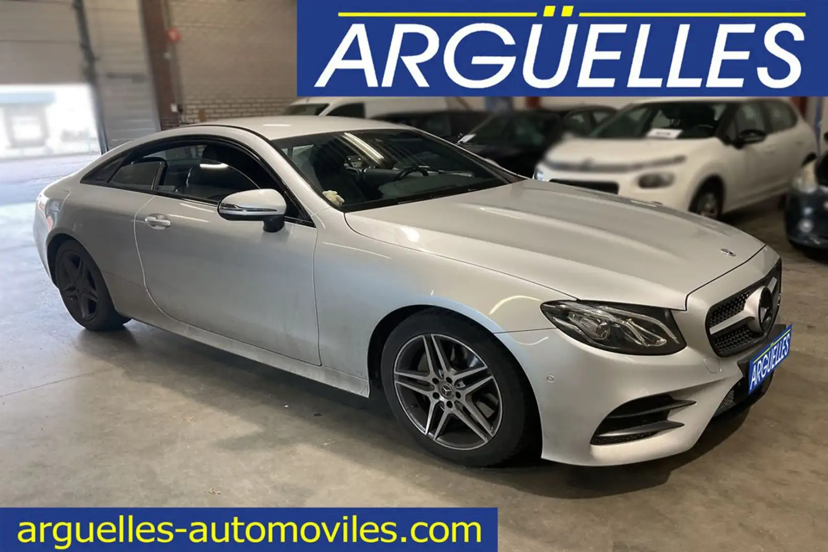 Mercedes-Benz E 200 Mercedes Coupe AMG Line Gris - 1