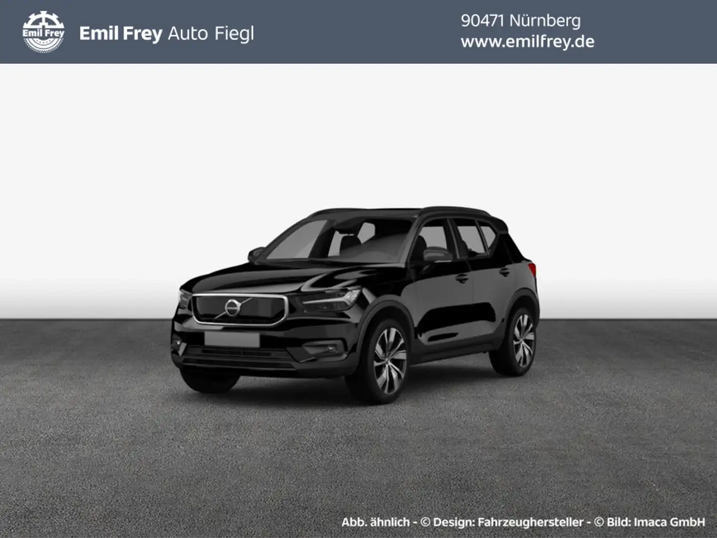 Volvo XC40 XC40 T5 Recharge DKG RDesign Zwart - 1