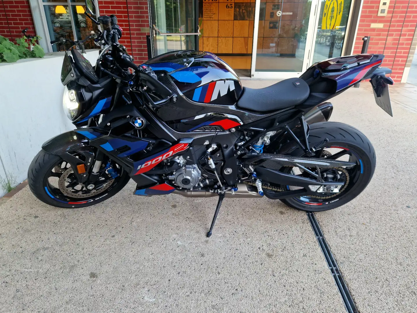 BMW M 1000 R Competition - Titan Akrapovic KOMPLETT! Noir - 2