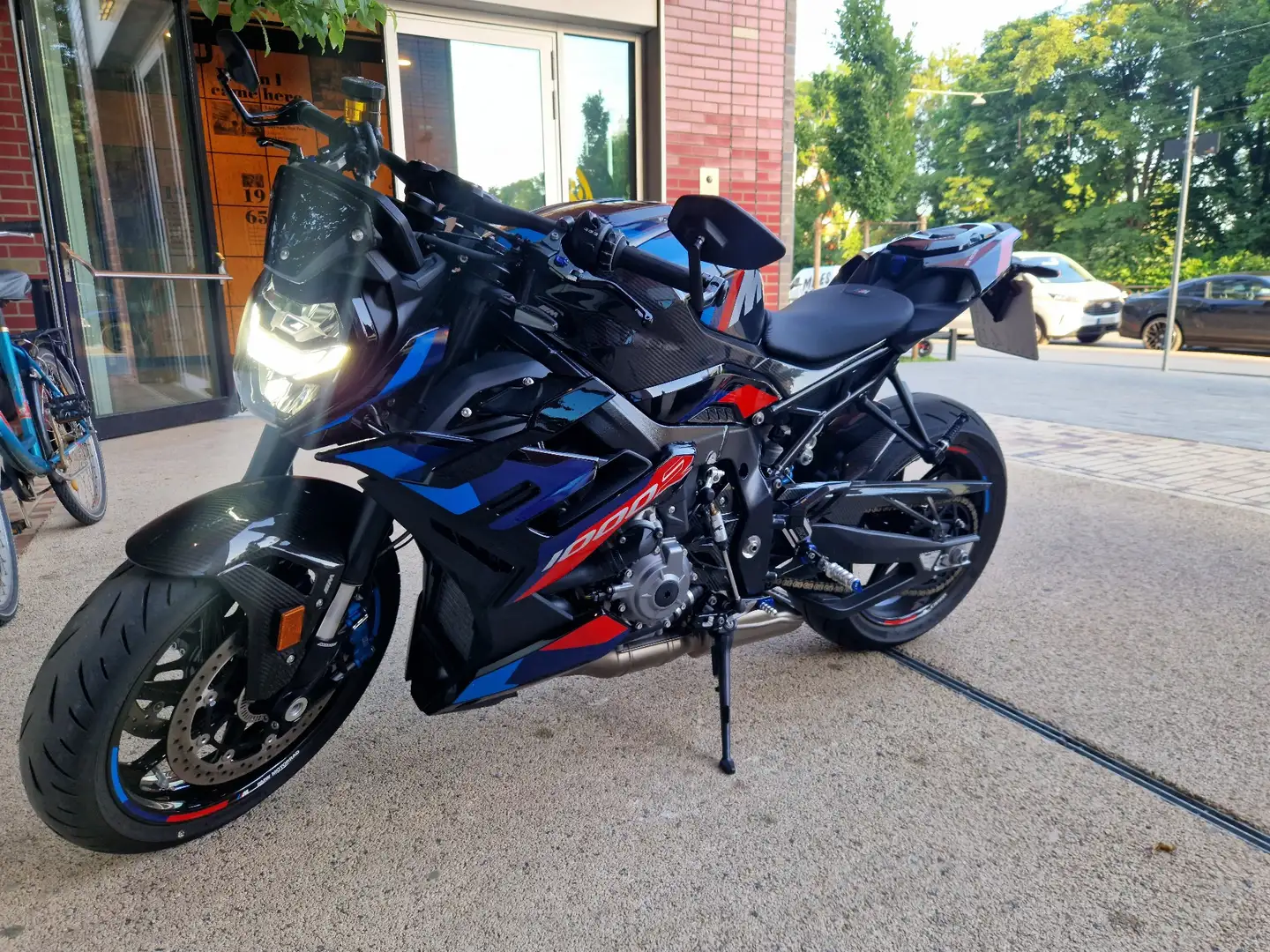 BMW M 1000 R Competition - Titan Akrapovic KOMPLETT! Noir - 1
