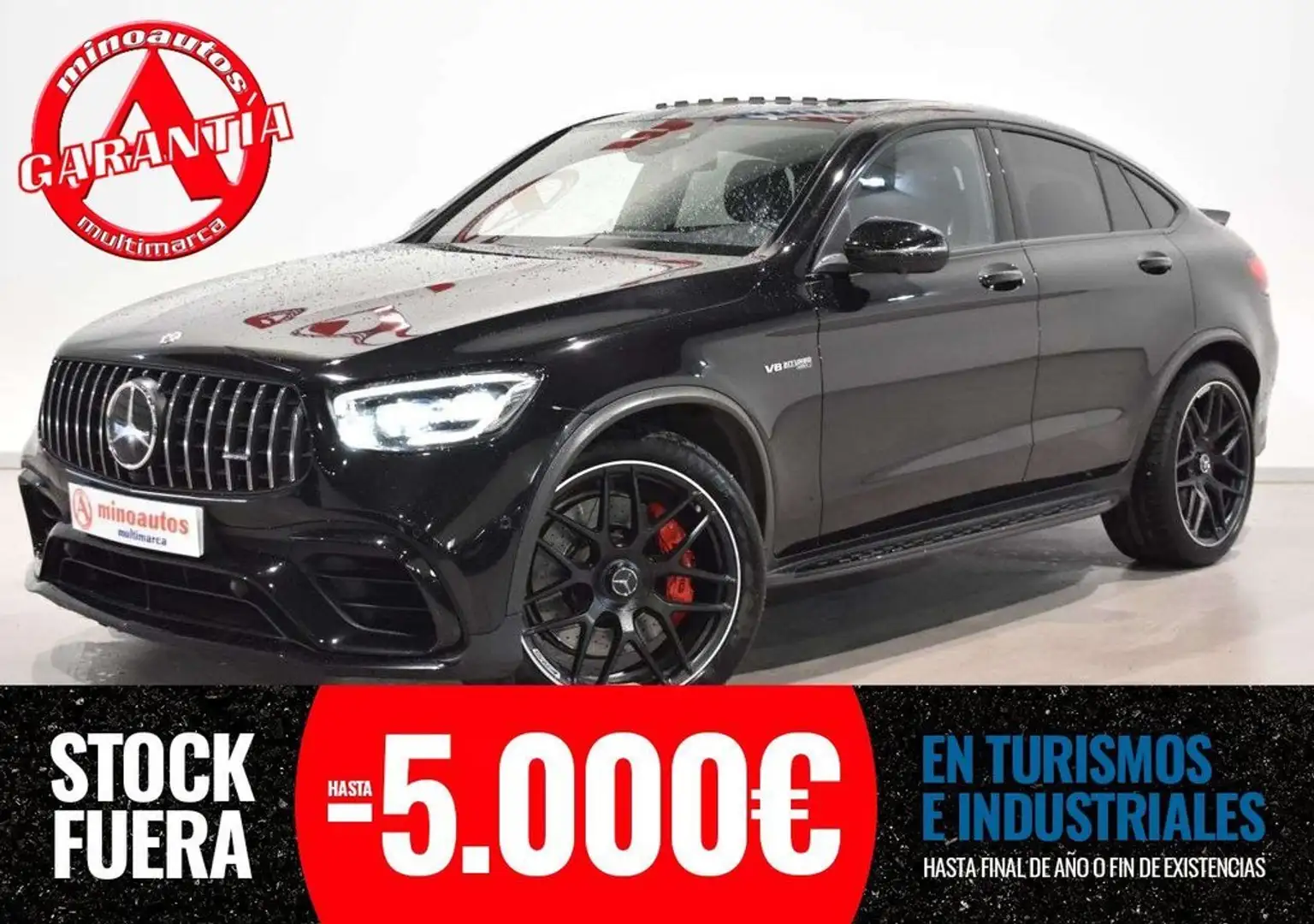 Mercedes-Benz GLC 63 AMG S V8 BITURBO 4MATIC 510CV Negro - 1