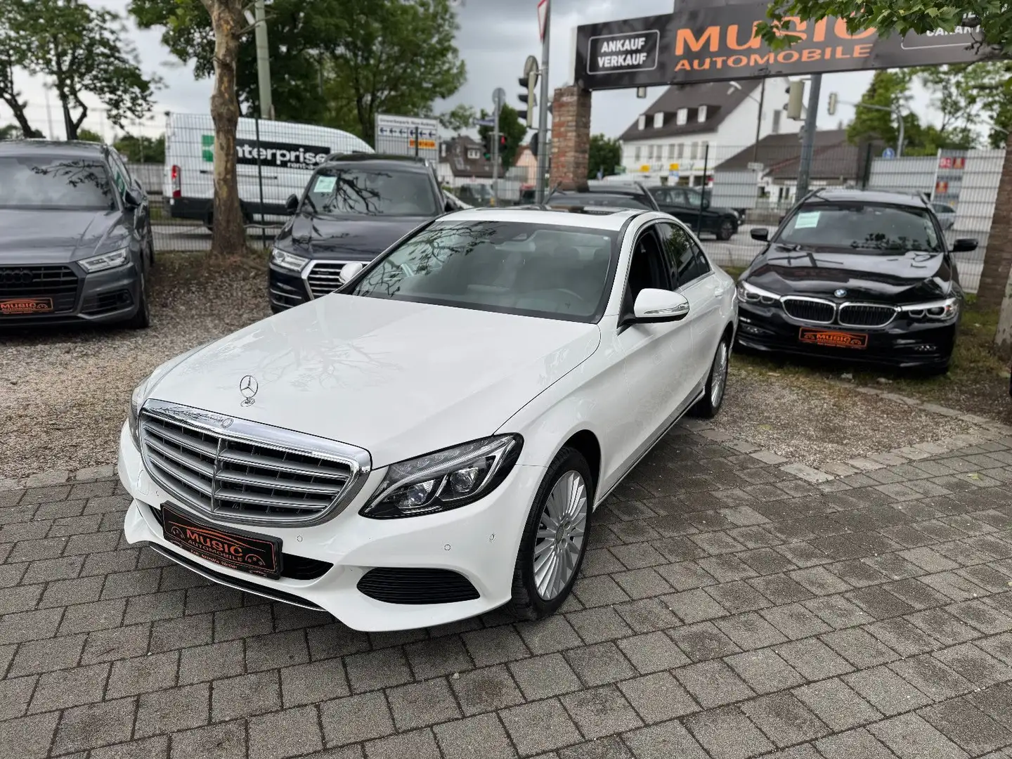 Mercedes-Benz C 220 BlueTec/Navi/HeadUp/Leder Blanc - 1