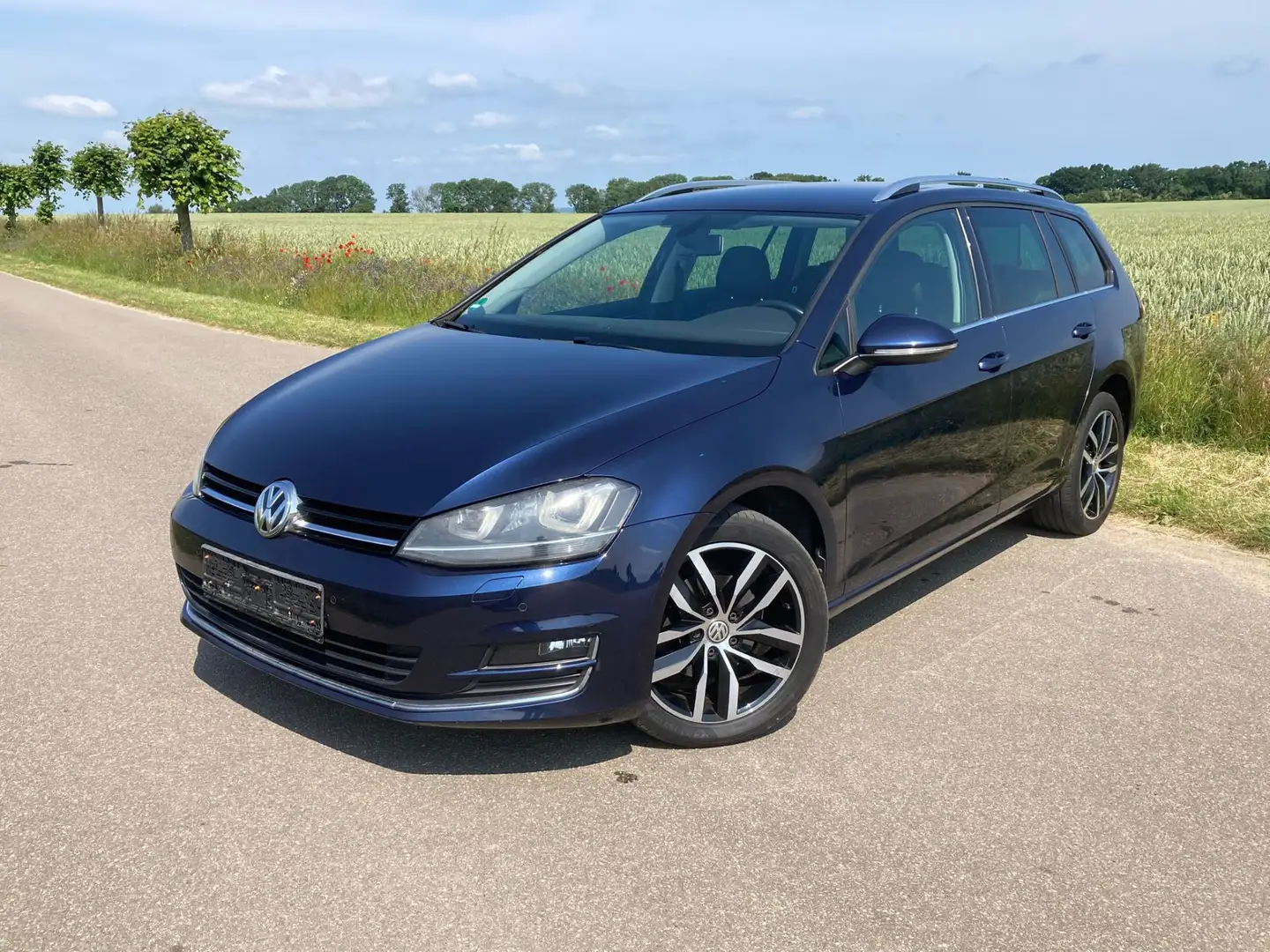Volkswagen Golf Variant 2.0 TDI BlueMotion Technology Highline Blau - 1