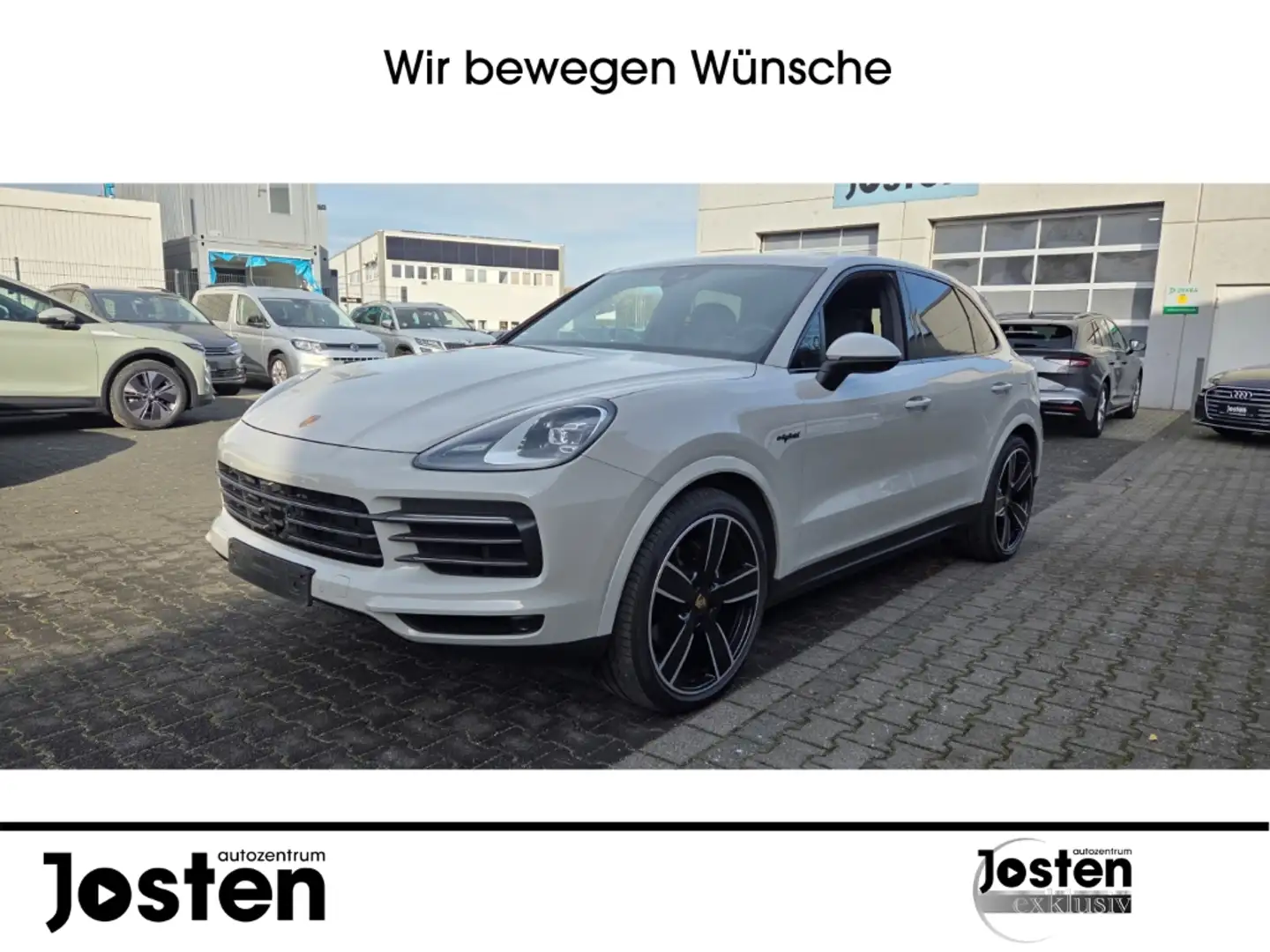 Porsche Cayenne E-Hybrid Platinum Edition Pano Chrono Air Gris - 2