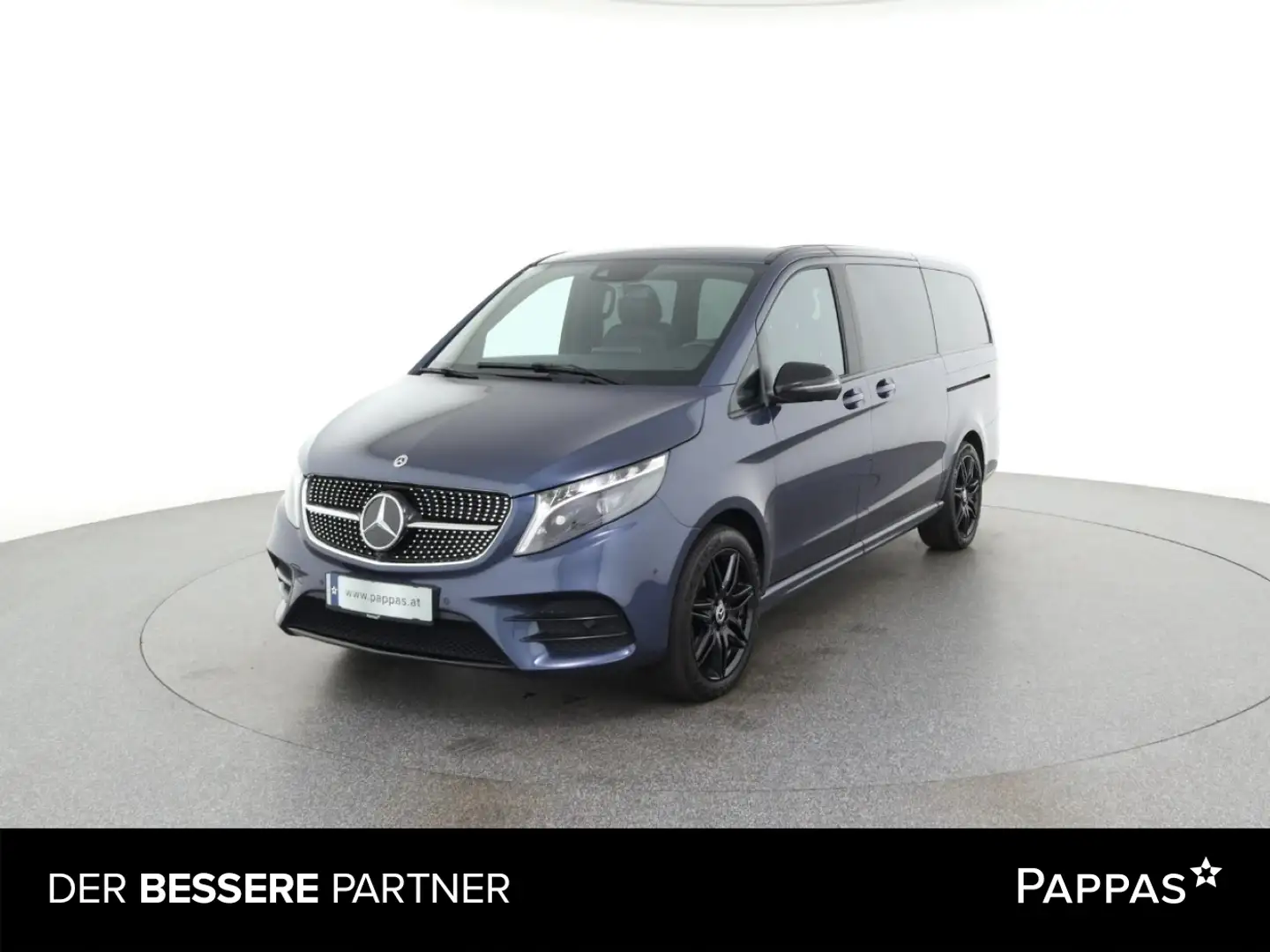 Mercedes-Benz V 300 d 4MATIC AVANTGARDE Lang Aut.AHK2,5t,6-Sitze Blau - 1