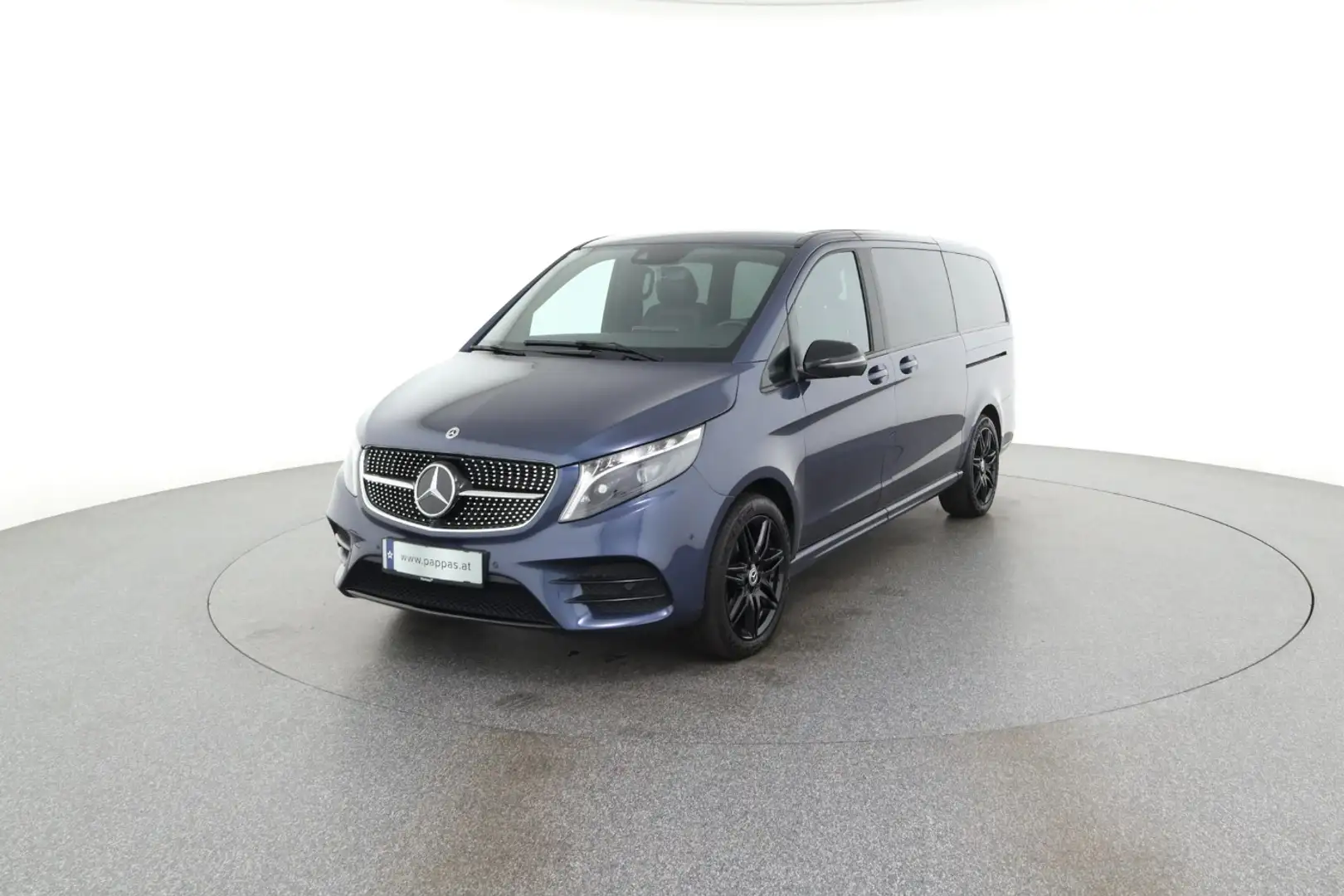 Mercedes-Benz V 300 d 4MATIC AVANTGARDE Lang Aut.AHK2,5t,6-Sitze Blau - 2
