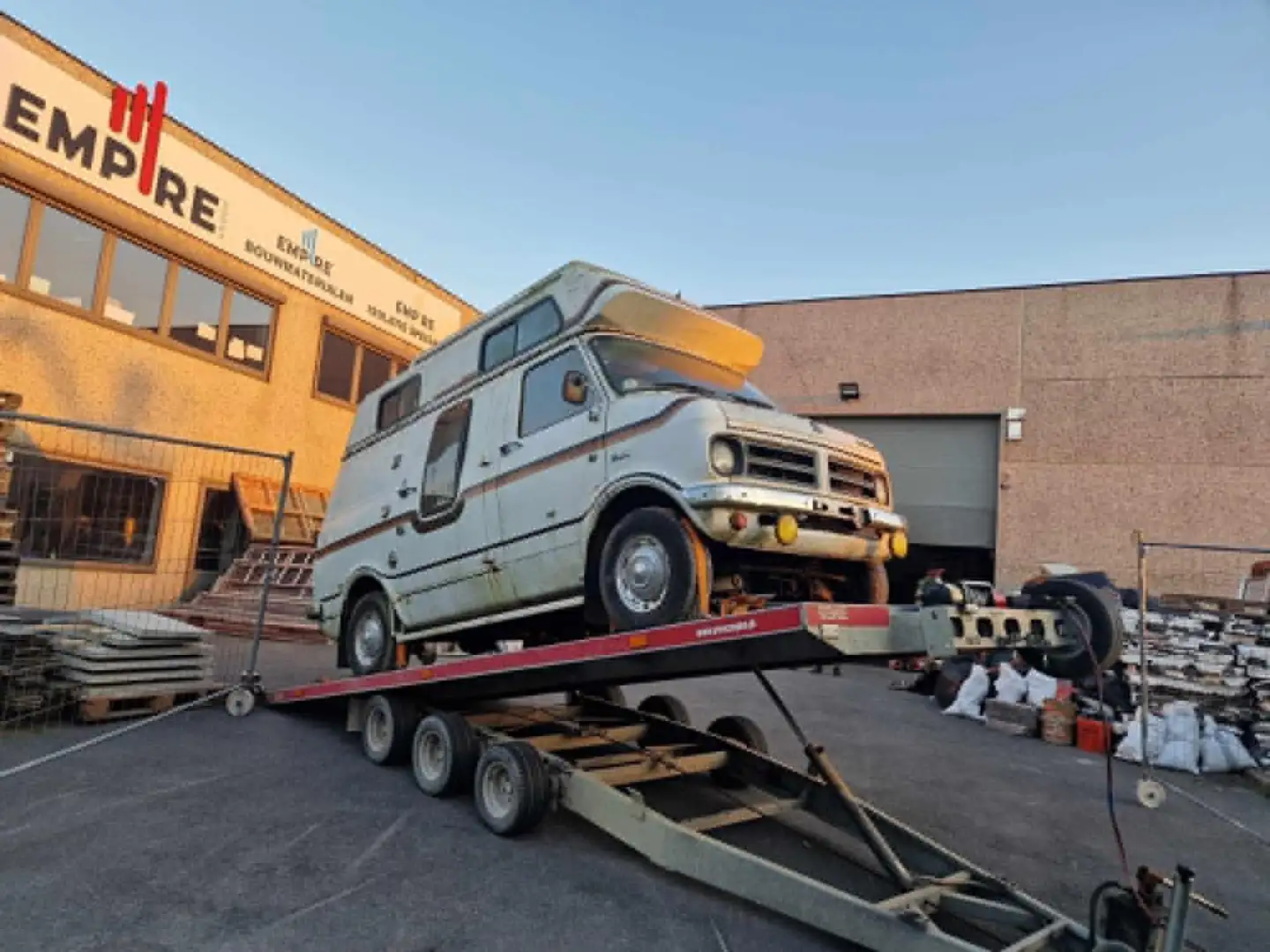 Bedford CF2 Bedford CF250 – Camper Oldtimer à restaurer Weiß - 2