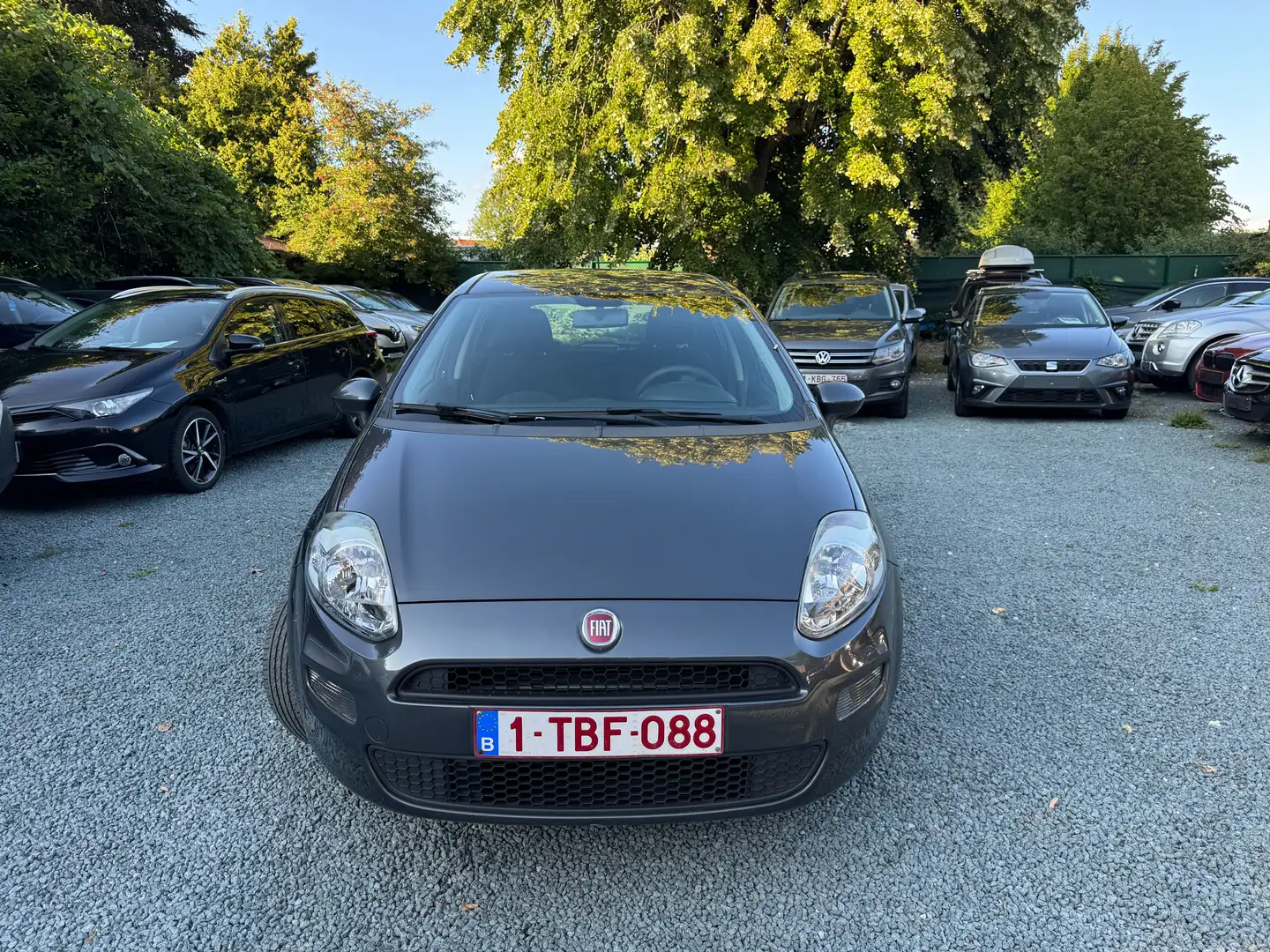 Fiat Punto Punto 1.2i Young Airco Grijs - 2