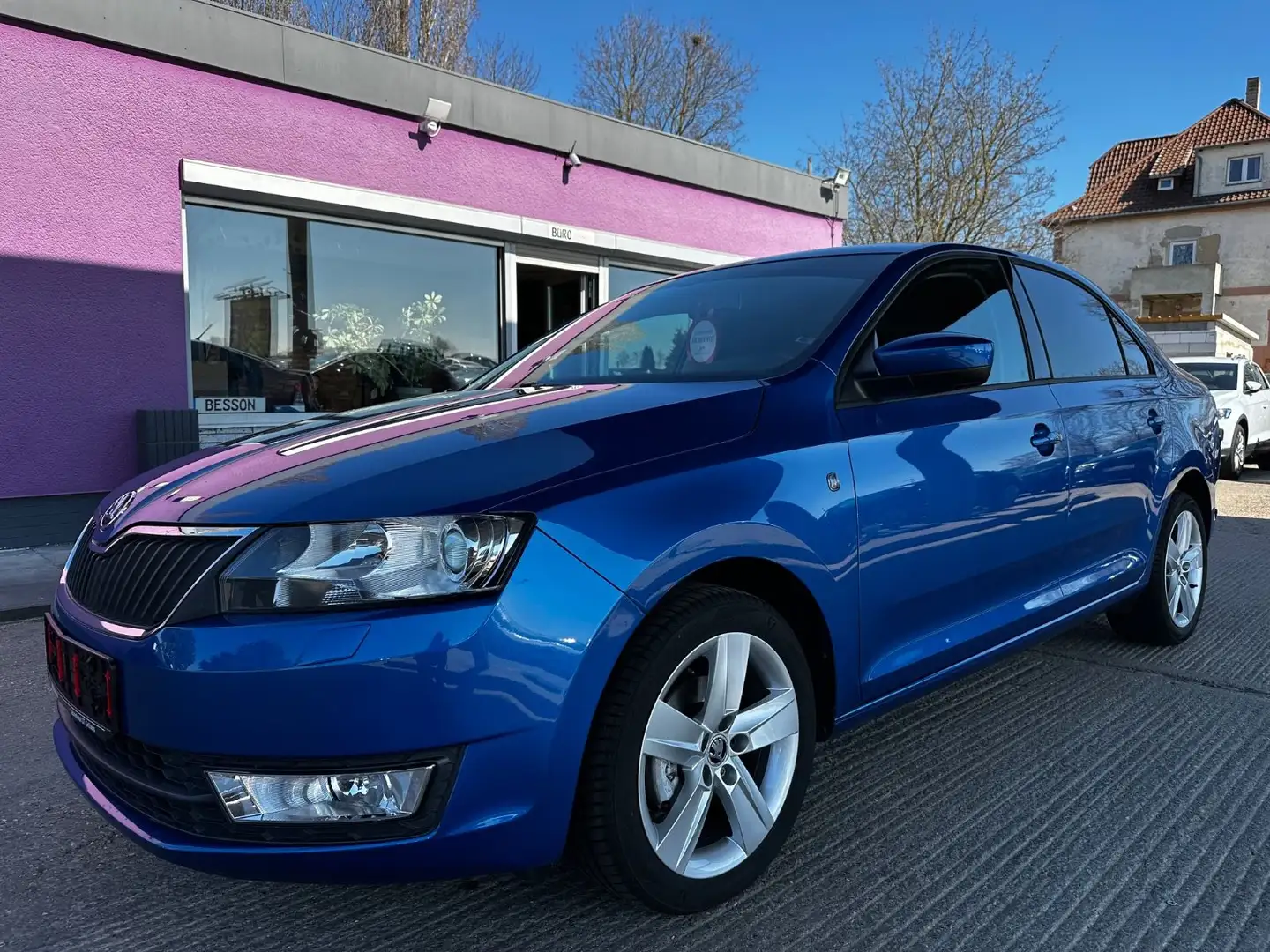 Skoda Rapid/Spaceback Drive "1 Hand" HU/AU+Service" Modrá - 1