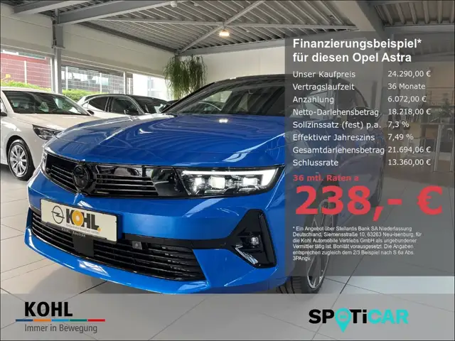 Opel Astra Electric GS Line Panorama HUD PDC LED Navi Klima
