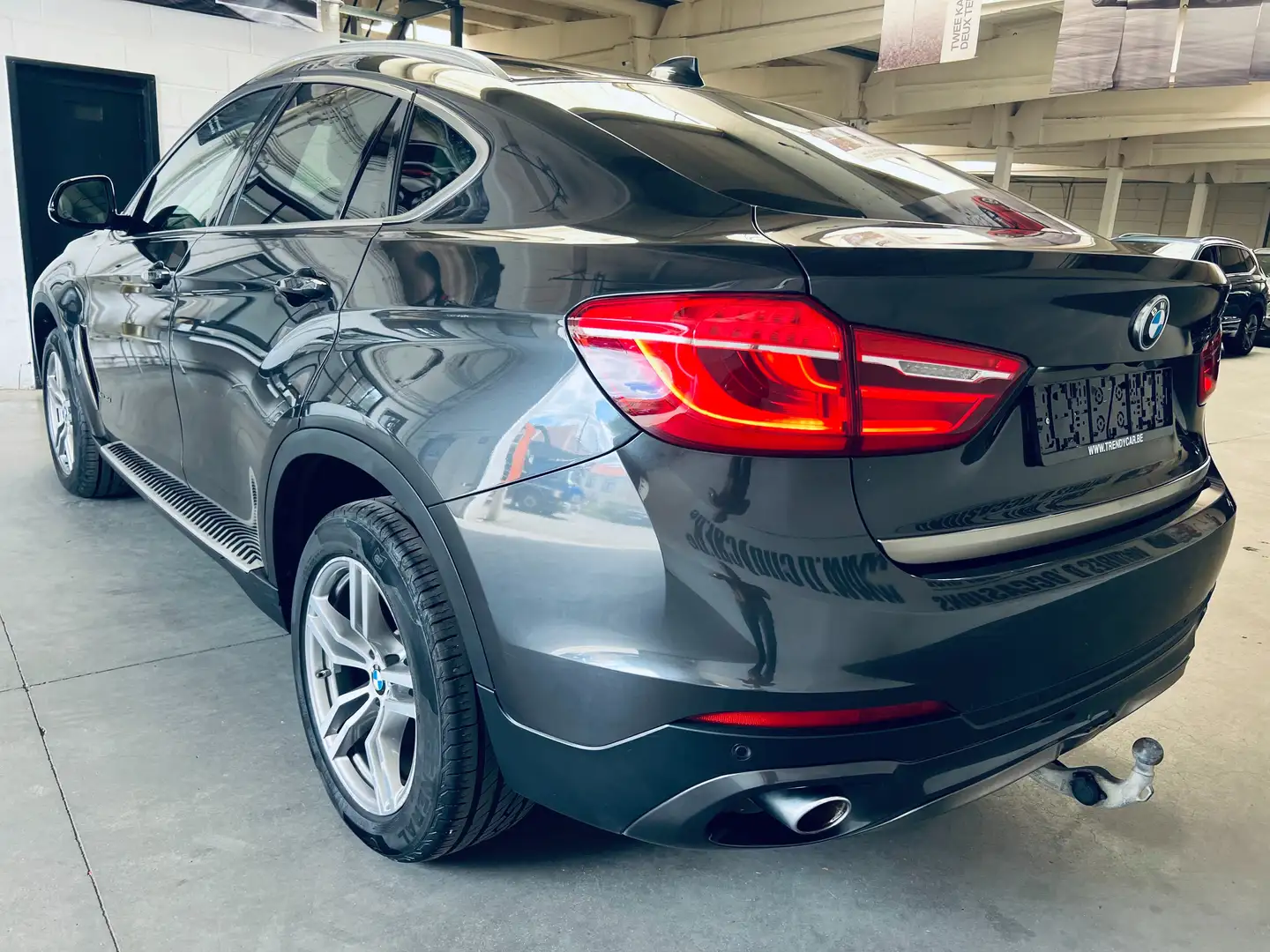 BMW X6 3.0 dAS xDrive30+HUD+TOE+CAMERA+MARCHAND/EXPORT Gris - 2