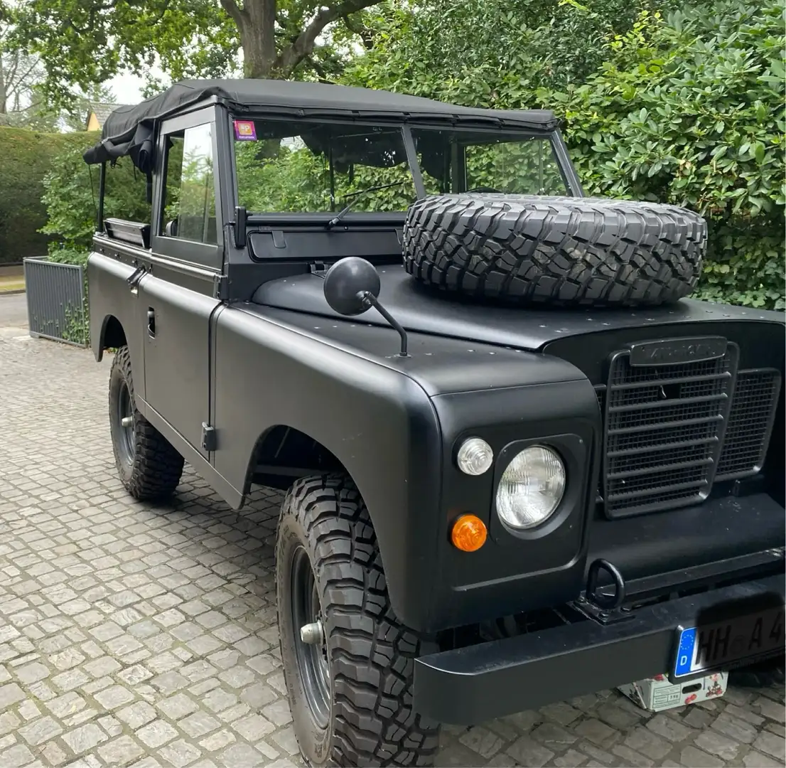 Land Rover Series perfekt restauriert, keine Mängel, - Black Beauty Schwarz - 1