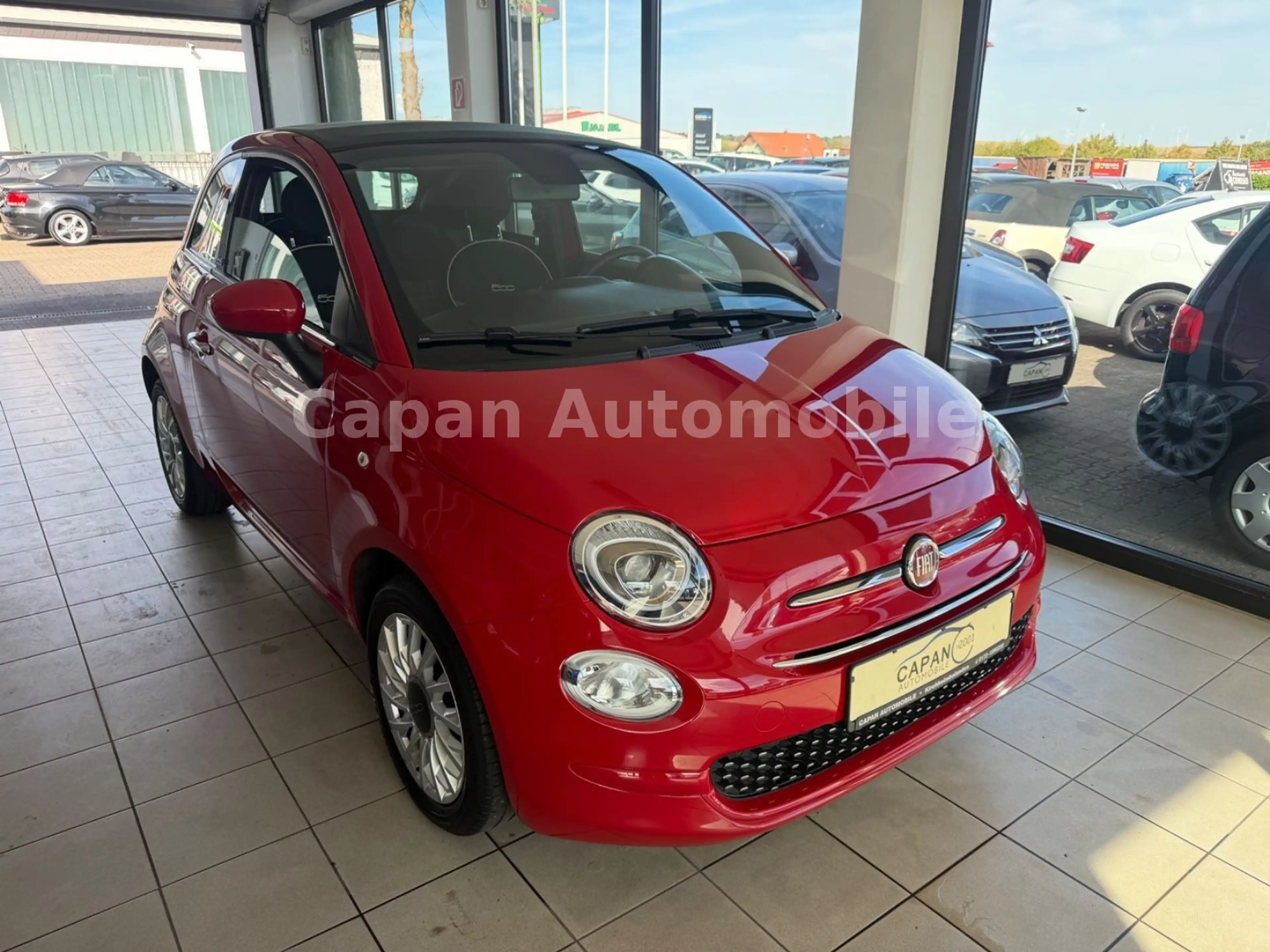 Fiat 500C 500 Lounge Faltdach/Scheckheft/Klima/EURO6