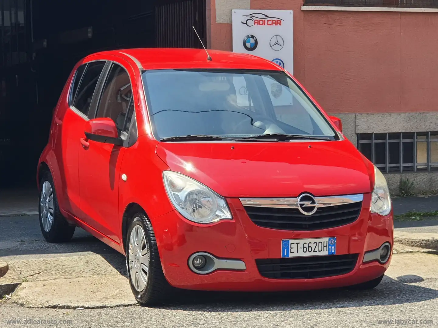 Opel Agila 1.2 94 CV Rojo - 1