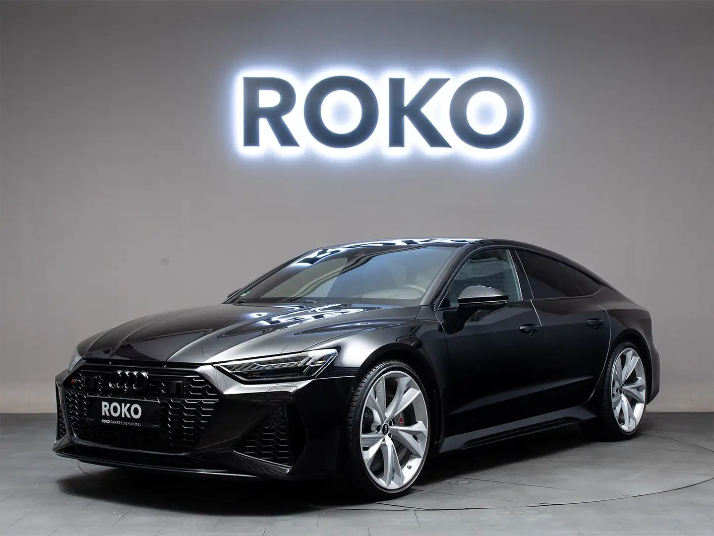 Audi RS7 Keramik 280Km/h StandH.360°Laser HuD Carbon Schwarz - 1