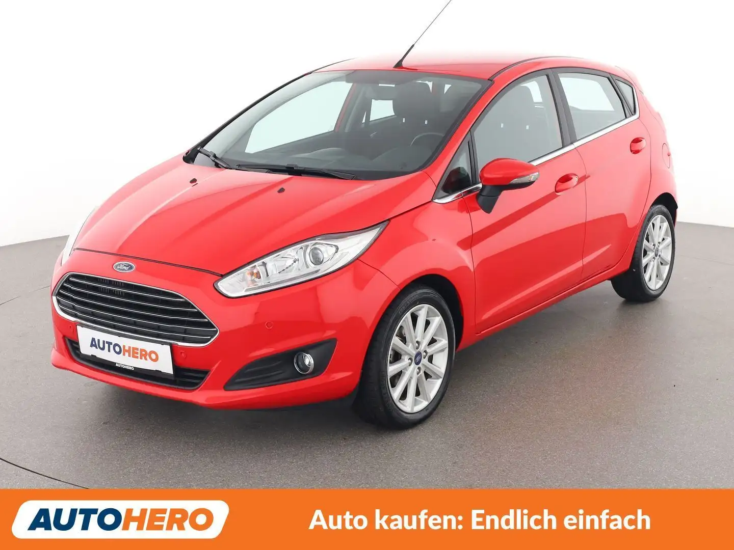 Ford Fiesta 1.0 EcoBoost Titanium Rot - 1