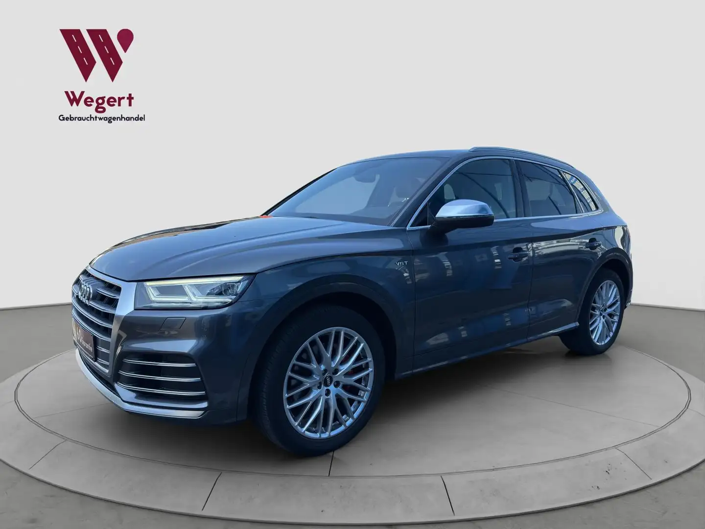Audi SQ5 3.0TFSI*1HD*STANDHEIZUNG*AHK*LUFT*B&O*MATRIX Grijs - 1