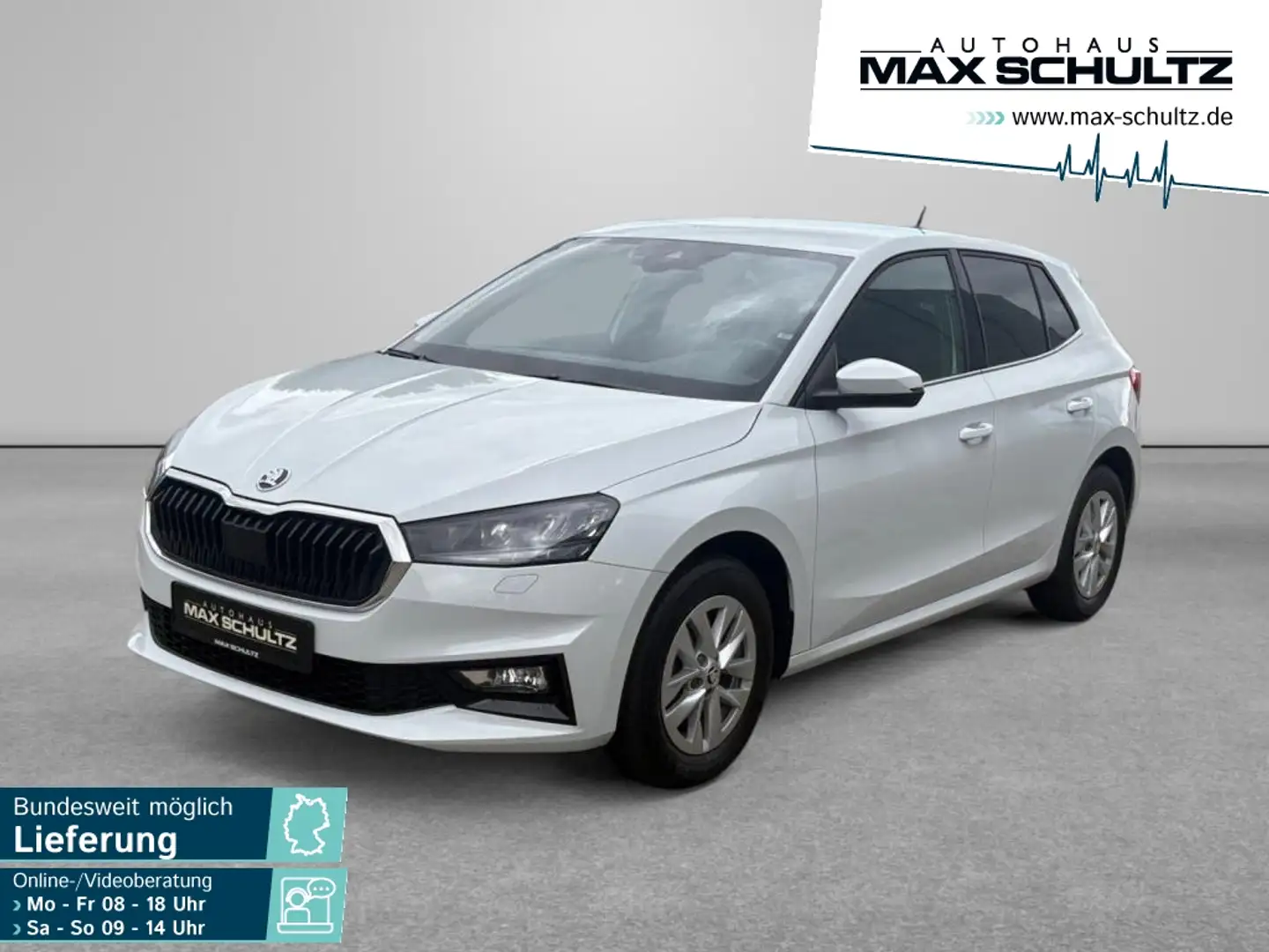 Skoda Fabia 1.0 TSI Ambition OPF Frontkamera*LED*DAB+ Weiß - 1