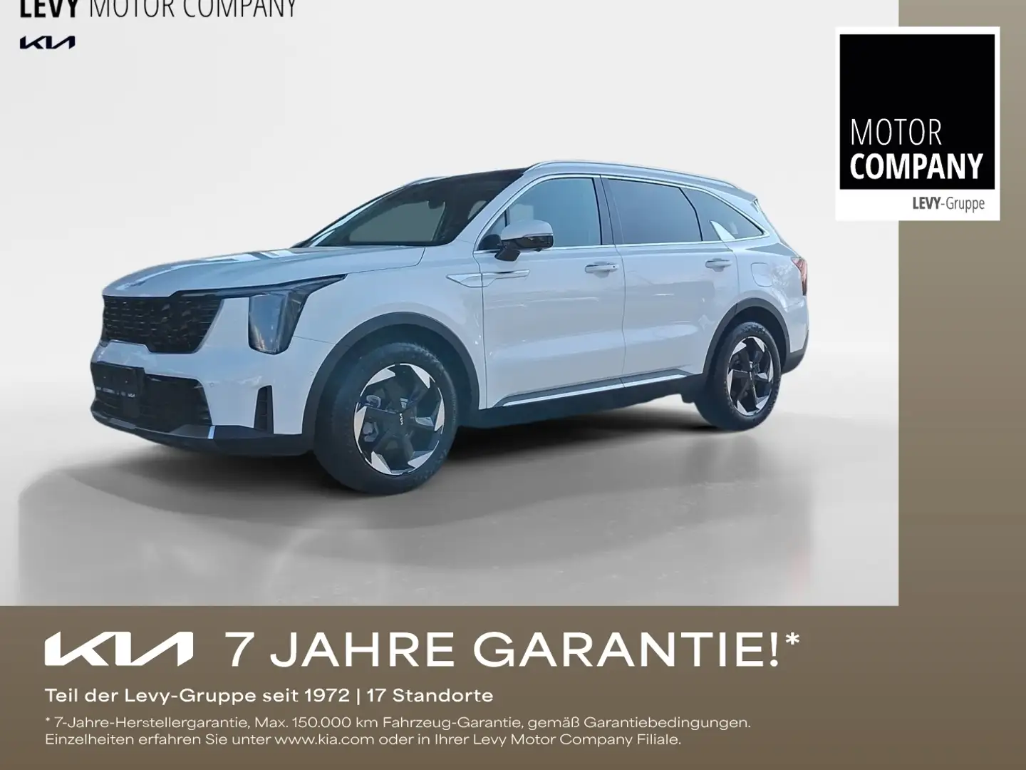 Kia Sorento MY25 HEV AWD Sitzkühlung+ACC+360°Kam+TODW Weiß - 1