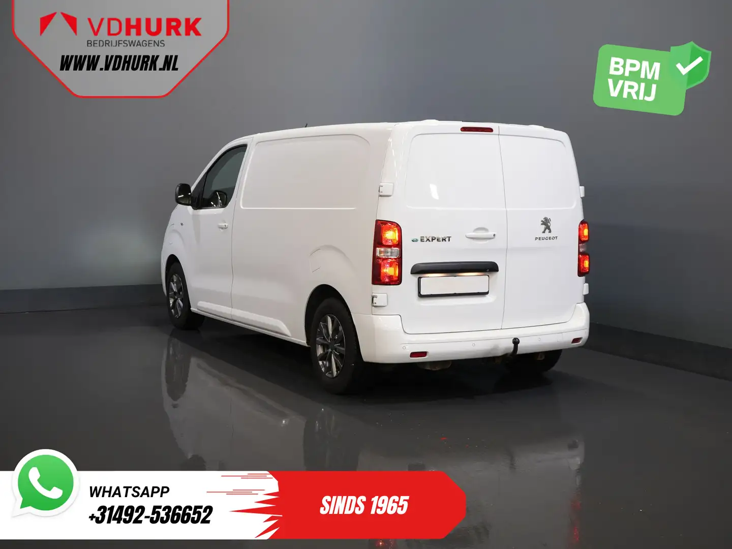 Peugeot e-Expert L2 75 kWh 330 km WLTP Snellader/ Stoelverw./ Navi/ Wit - 2