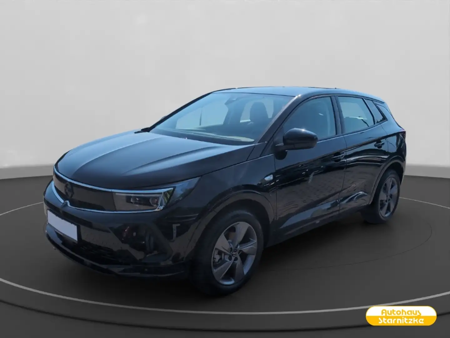 Opel Grandland GS 1.2 DI Turbo 96 kW AUTOMATIK+AHK+NAVI+KLIMA+PDC Schwarz - 1