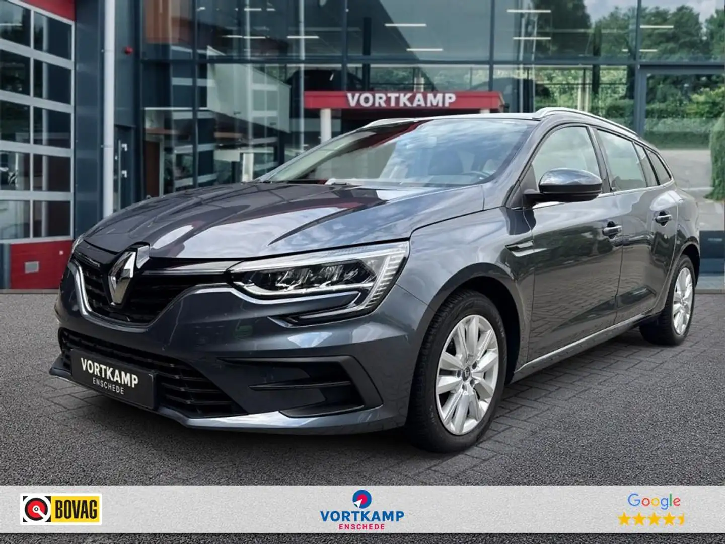 Renault Megane 1.6 E-TECH ZEN NAVI/CRUISE/PDC/CARPLAY Grijs - 1