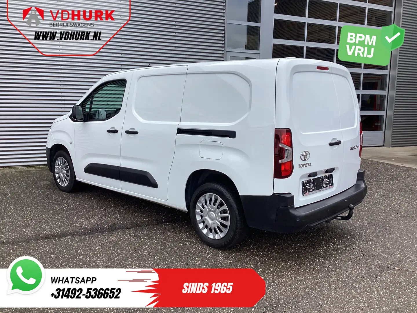 Toyota Proace City 1.5 130 pk Aut. L2 2x Schuifdeur/ 3 Pers./ Carplay Blanc - 2