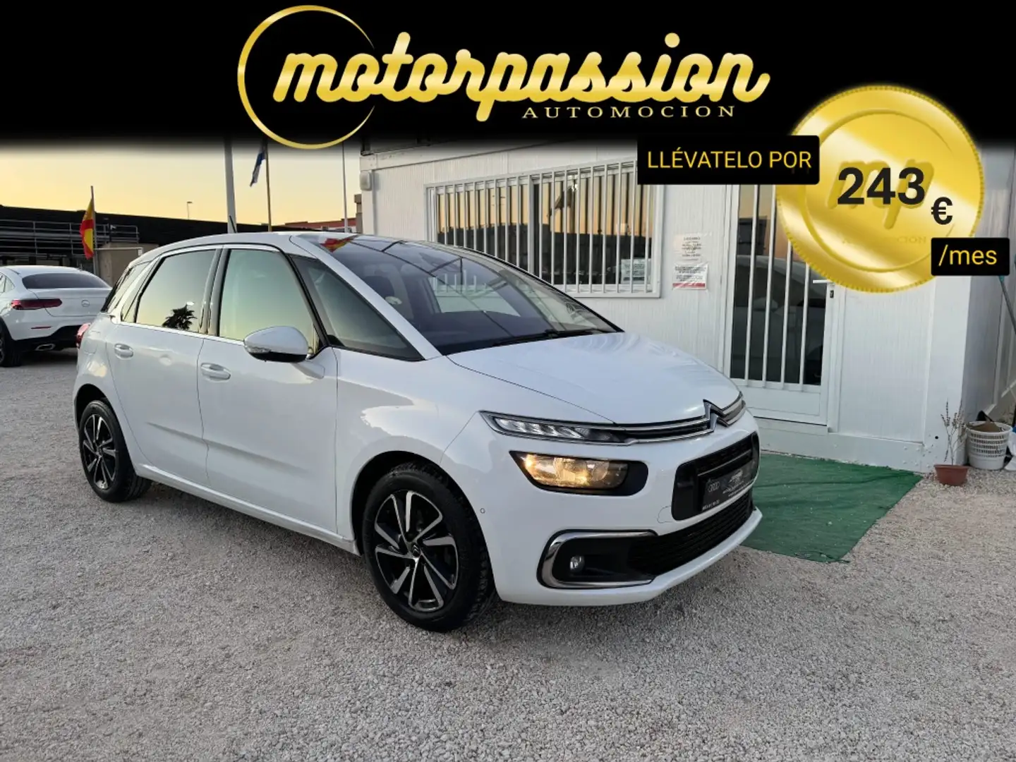 Citroen C4 Spacetourer 1.5BlueHDI S&S Origins 130 Weiß - 1