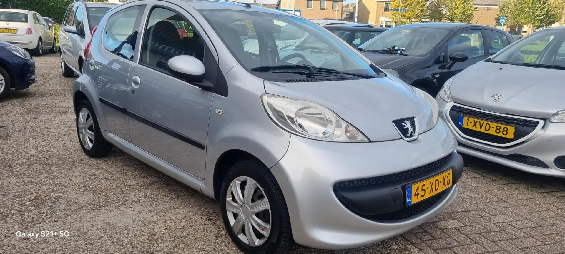 Peugeot 107 1.0-12V XS💢2499,-💢4 deurs- goed onderhouden - airc Grijs - 2