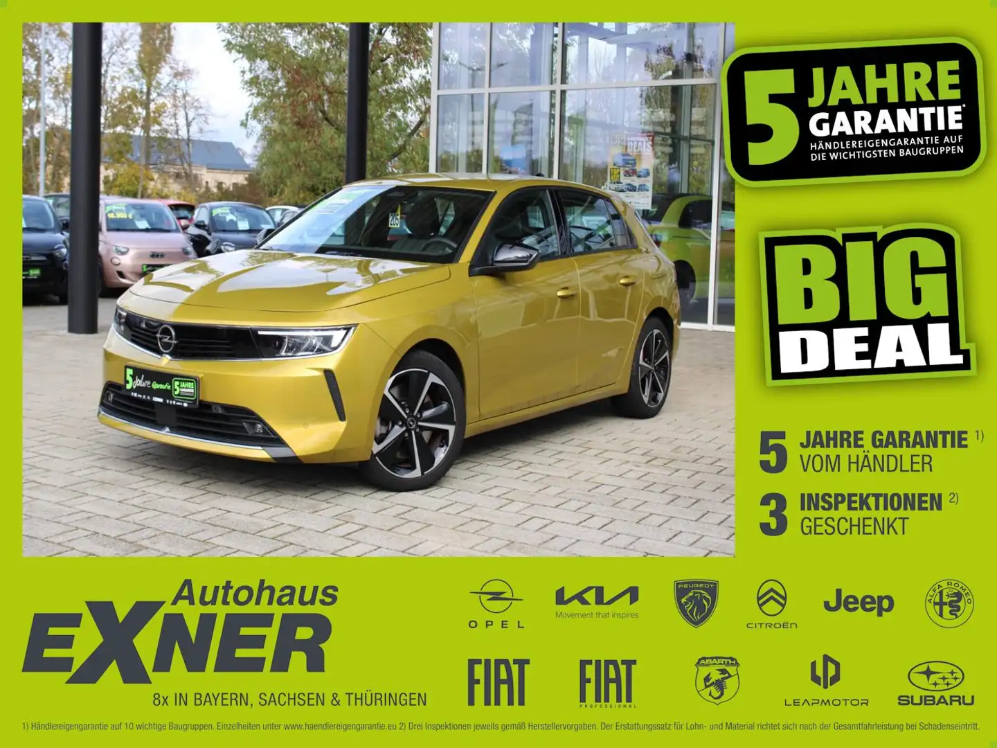 Opel Astra L Lim. 1.6 Turbo Plugin Hybrid EDITION ACC Gelb - 1