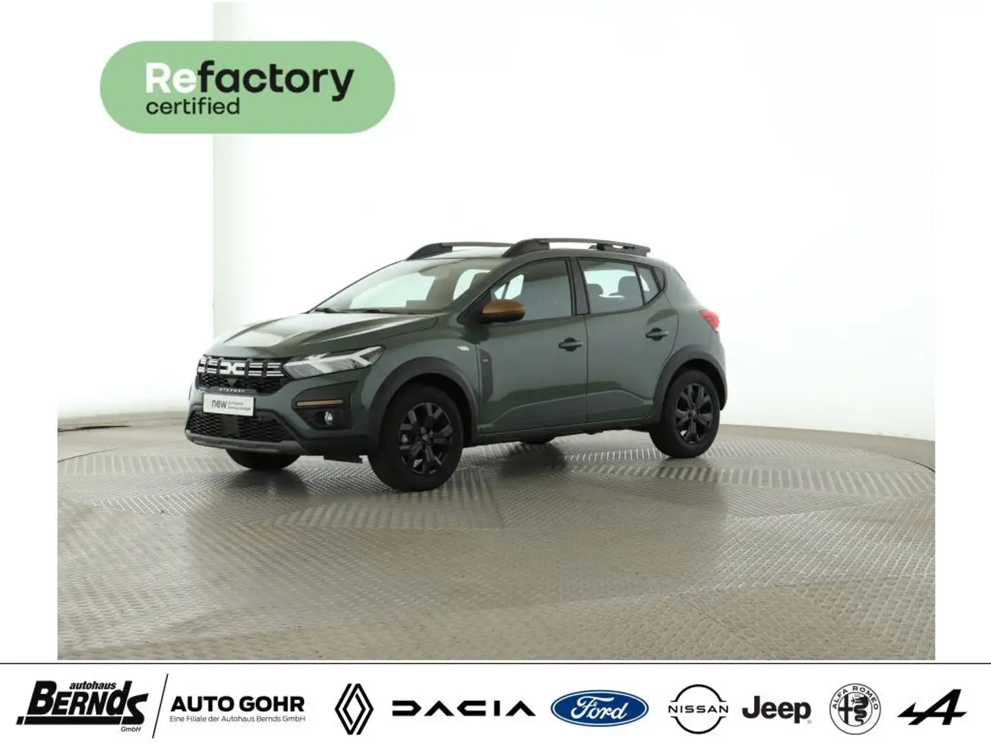 Dacia Sandero Stepway TCe 110 Extreme+ SITZHEIZUNG RÜCKFAHR-KAM. Grün - 2